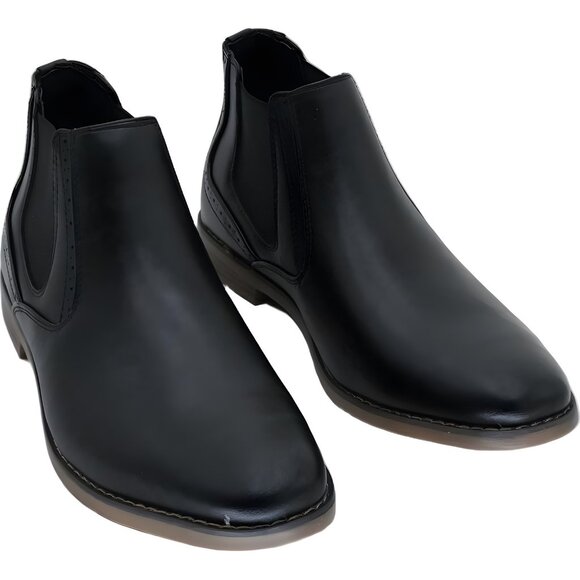 Deer Stags Mikey Chelsea Dress Boots Black Slip-On Comfort Men's US 10M - Picture 1 of 6